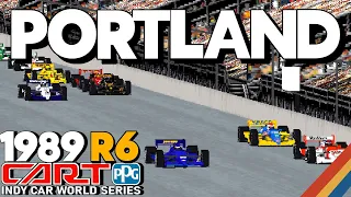 Portland Grand Prix - Full Race - 1989 CART Round 6 - Indycar Racing II