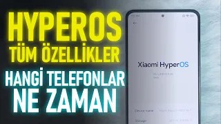 HyperOS Gelen Tüm Özellikler ve Alacak Xiaomi Modelleri!