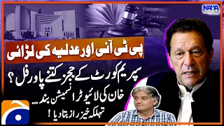 PTI vs judiciary - How powerful are Supreme Court judges? - Matiullah Jan - Naya Pakistan - Geo News