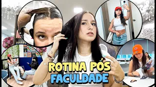 MINHA ROTINA PÓS FACULDADE!