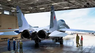 Inside US Storage Hangar Investigating Captured MiG-29 Jet