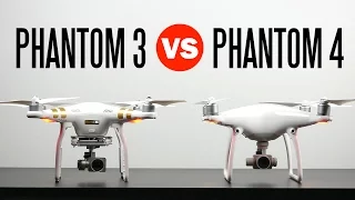 DJI Phantom 4 vs DJI Phantom 3 Professional