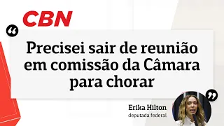 Erika Hilton conta que precisou deixar comissão da Câmara para chorar após episódios de transfobia