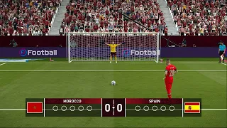 Morocco vs Spain ● Penalty Shootout | FIFA WORLD CUP QATAR 2022