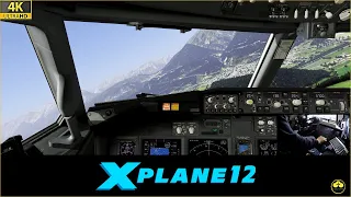 X-Plane 2023 | INSANE CIRCLE to LAND APPROACH | Extreme Realism | ULTRA GRAPHICS 4K