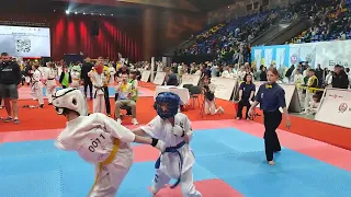 Ukraine Kyiv Karate Championship 2024  четвертый бой.  Полуфинал  #kyokushin #karate #punch