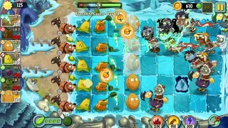 Plants vs Zombies 2 Frostbite Caves day 28 / Растения против Зомби 2 Обмороженные Пещеры день 28