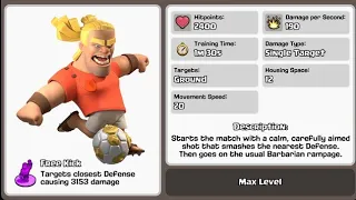 Playing With the new Barbarian Kicker Troop | Clash of Clans