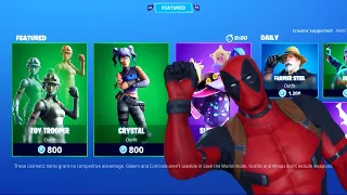 Fortnite - Deadpool Breaks The Item Shop (Cutscene)