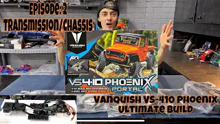 Vanquish VS4-10 Phoenix Ultimate Build Guide Part: 2 Transmission/Chassis