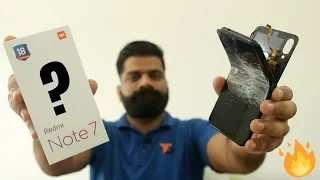 Redmi Note 7 Unboxing & First Look - "POWERFUL" Performance, "WEAK" Design 🔥🔥🔥