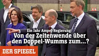 Ein Jahr Ampel-Regierung: Von der Zeitenwende über den Doppel-Wumms zum...? | DER SPIEGEL