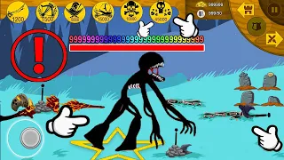 Stick War Legacy | NEW FINAL BOSS ZOMBIE TITAN MAXIMUM HP9999 | Stick War Legacy Fight