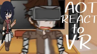 /•aot react to VR •/Clara ackreman