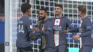 PSG vs Lorient France Ligue 1 PS5 FIFA 23 4k UHD 60 fps