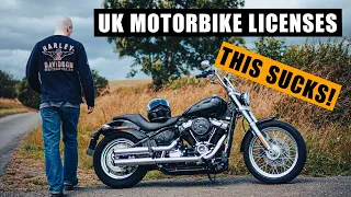 Why I Have To RETAKE My Bike Test!? UK Motorcycle Licensing Rules & Laws Explained.