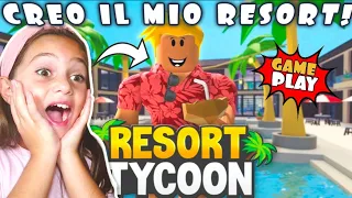 Creo un RESORT sulla mia Isola  e divento ricca per la prima volta su RESORT TYCOON😂 Roblox Gameplay