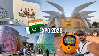 NOT as I Expected 🤓 Expo 2020 Dubai | India vs Pakistan Pavilion & Palestine, Saudi Arabia, UAE Vlog