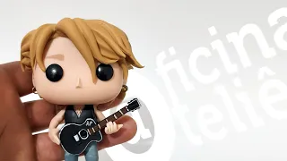 Cabelo em biscuit (Bon Jovi).