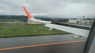 成田空港発〜旭川空港着JetstarGK801便　着陸動画