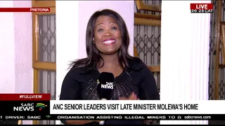 Zuma and other ANC senior officials visit Molewa's family