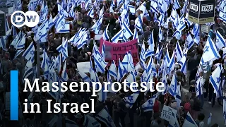Israel: Netanyahu verschiebt Justizreform nach Massenprotesten | DW Nachrichten