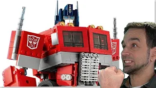 LEGO Transformers Optimus Prime is real and I want it! Set 10302 official reveal & thoughts