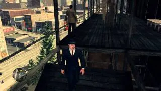 LA Noire Glitch - Rusty falls to his death |HD|