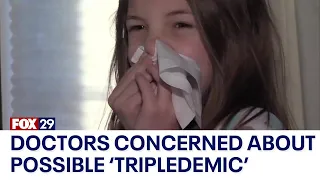 Healthcare workers fear of 'tripledemic' brought on by uptick in RSV cases among kids