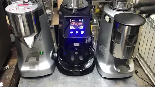 Обзор кофемолок Mazzer Kony, Fiorenzatto F64E, Mazzer Super Jolli.