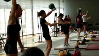 IUKL 2011 Open European Championship of Kettlebell ifting SNATCH ((WOMEN)קטלבלס