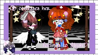 CB confesses her feelings to Elijah||Original||New designs||REMAKE!![FNAF, GACHA CLUB]