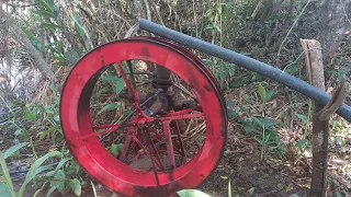 Como instalar uma roda de água