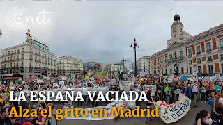 La ESPAÑA VACIADA alza el grito en MADRID