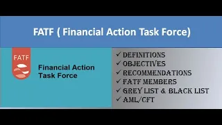 Introduction of FATF (Financial Action Task Force) -  AML/CFT