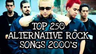 TOP 250 ALTERNATIVE 2000's