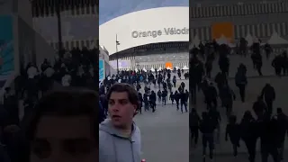 OM PAOK | FIGHT | Affrontements devant le vélodrome entre ultra marseillais et ultras du PAOK