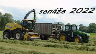 Senáže 2022🌱 |new holland FR650🟡🔵 |john deere 8335R,6620 |