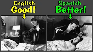 1931 Spanish Dracula vs English Dracula - Why Did the Spanish Film Have an Advantage?