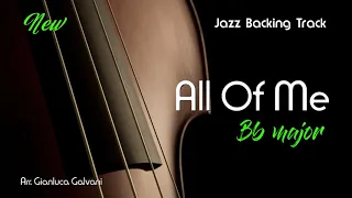 New Jazz Backing Track ALL OF ME Bb major ( B Flat ) Standards Tenor Saxophone Sax Trumpet Trombon