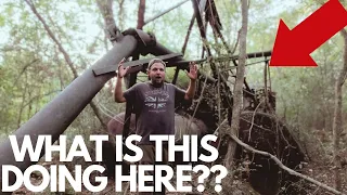 abandoned SAFE and HEAVY EQUIPMENT found in the woods of Georgia