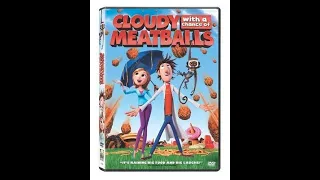 Opening to Cloudy with a Chance of Meatballs DVD (2010) (Full Screen Version)