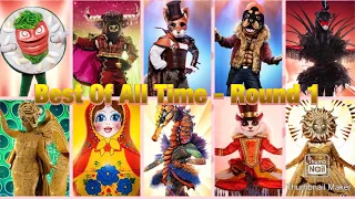 The Best Of All Time | The Masked Singer | Group A Round 1