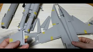 REVELL 1/32 F-18E SUPER HORNET Part3 Lending gear