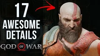 17 AWESOME Details in God of War