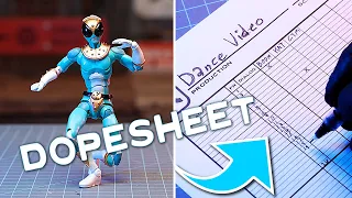 How to sync ANIMATION to MUSIC!  |  Stop-motion using dopesheets aka exposure sheets.