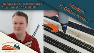 #007 -  How I make NEW Märklin Track on the cheap - Richard's Model Railway