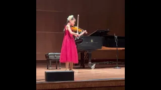 Lin Tokura(age 10) Wieniawski / Etude Caprice Op. 18 No.4