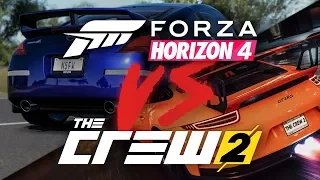 THE CREW 2 VS FORZA HORIZON 4