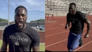 Deontay Wilder Running Track For the 1st Time In Years! Equals Automatic KO Over Zhang And Anderson?